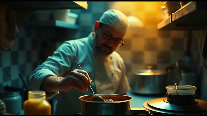 A clip with burned-in word-pop captions